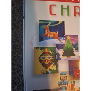 Sticker mosaic christmas